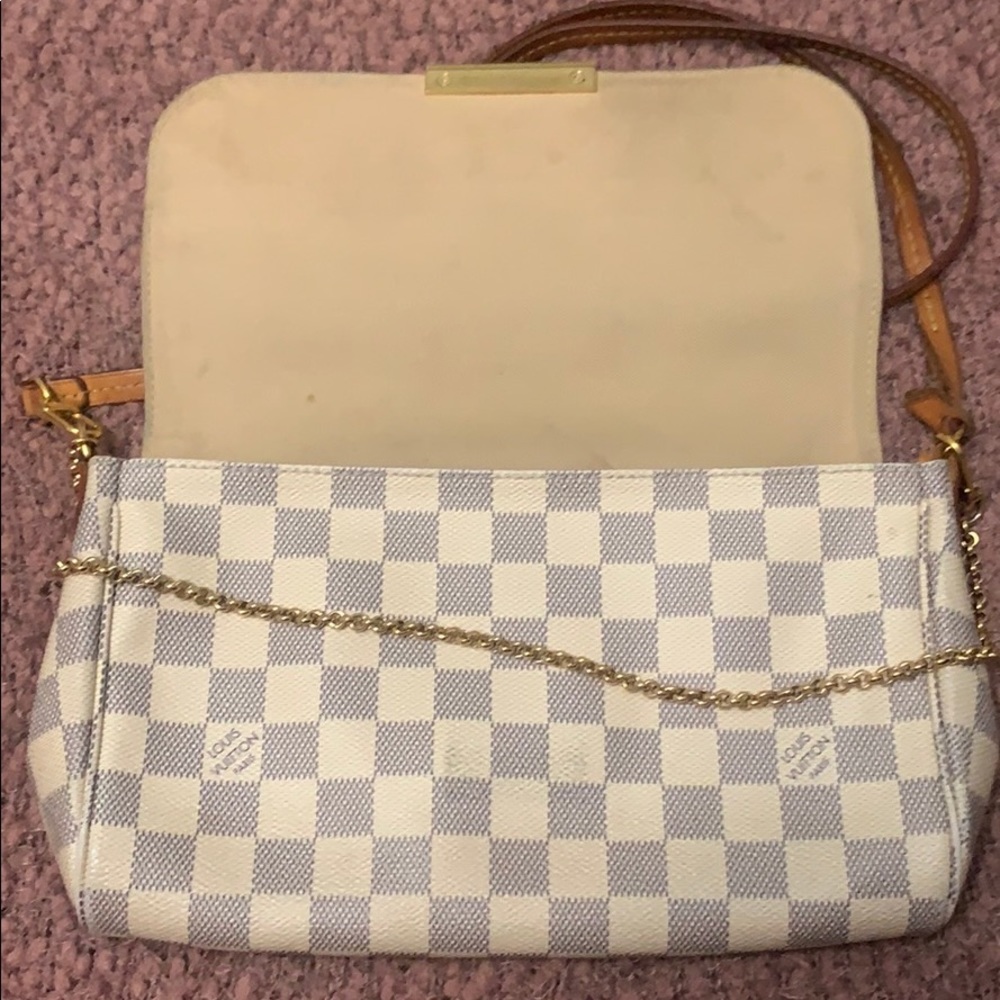 Louis Vuitton Favorite MM Damier Azur - Picture 2 of 8